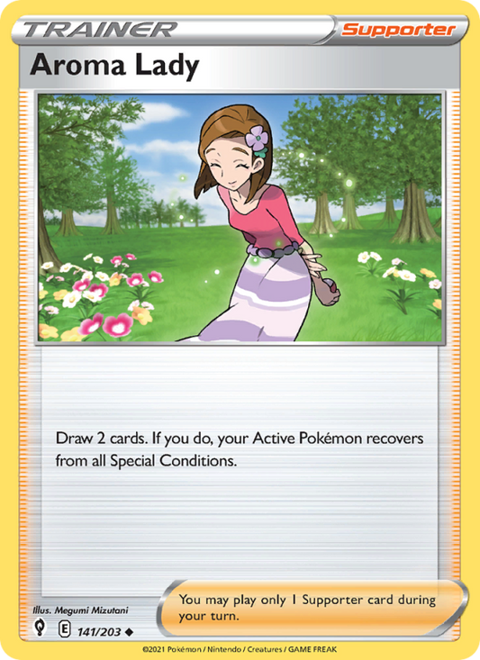 Aroma Lady (141/203) Reverse Holo card image