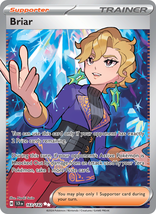 Briar (163/142) Holographic card image