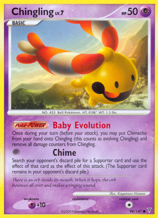 Chingling (098/147) Reverse Holo card image