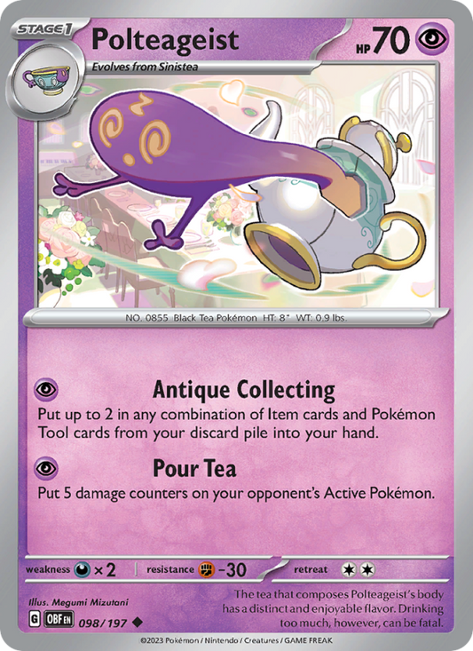 Polteageist (098/197) Reverse Holo card image