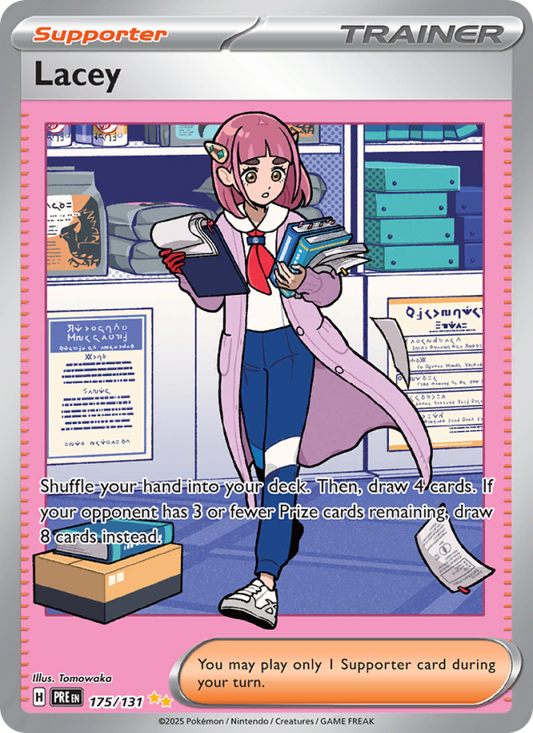 Lacey (175/131) Reverse Holo card image