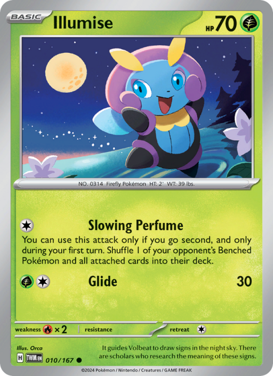 Illumise (010/167) Reverse Holo card image