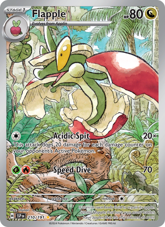 Flapple (210/191) Holographic card image