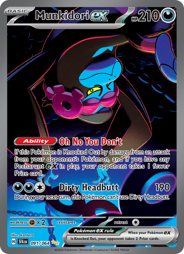 Munkidori ex (091/64) Holographic card image