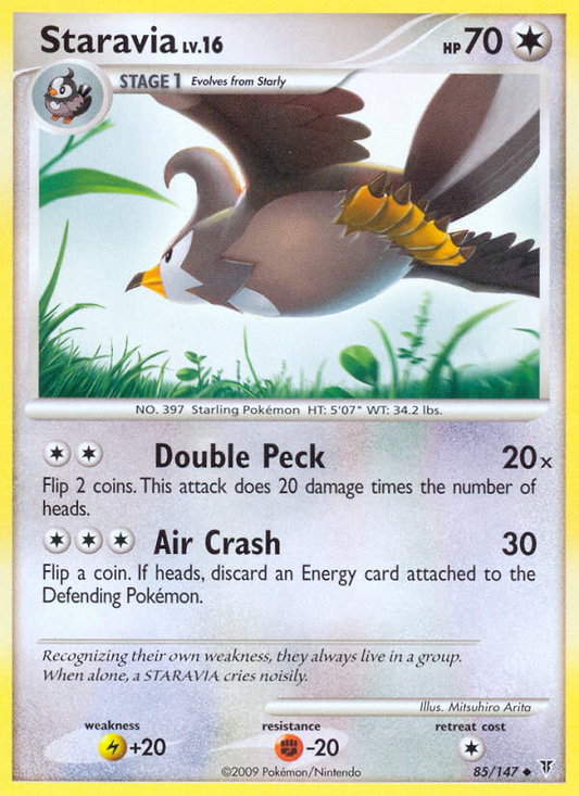 Staravia (085/147) Reverse Holo card image
