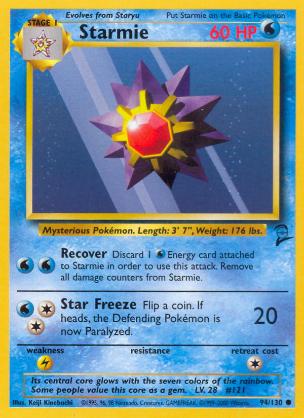 Starmie (094/130) Reverse Holo card image