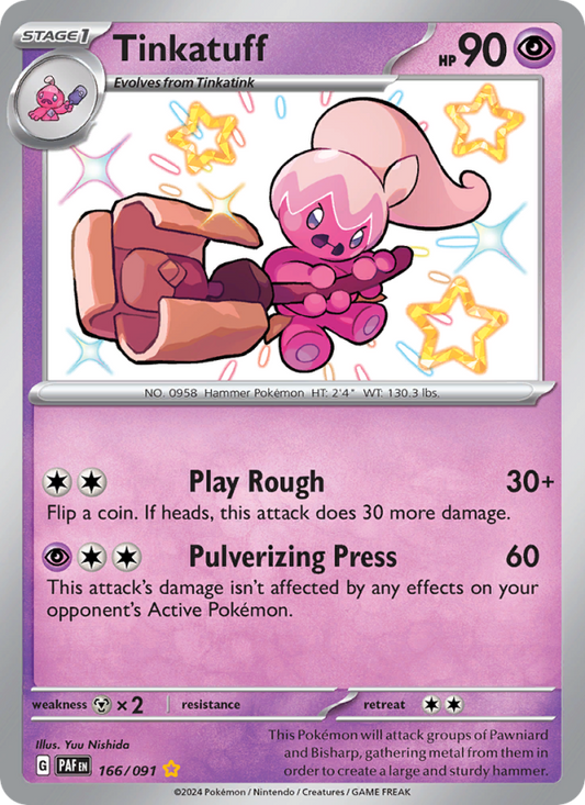 Tinkatuff (166/91) Holographic card image