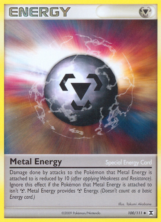 Metal Energy (100/111) Reverse Holo card image
