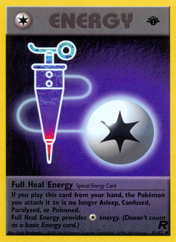 Full Heal Energy (081/82) Reverse Holo card image