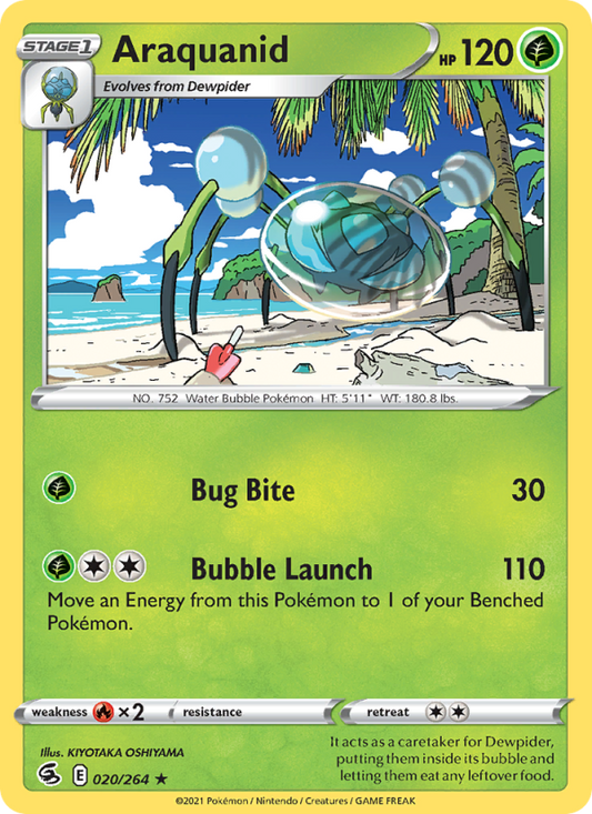 Araquanid (020/264) Reverse Holo card image