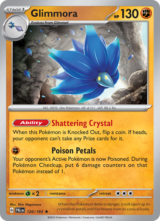 Glimmora (126/193) Reverse Holo card image