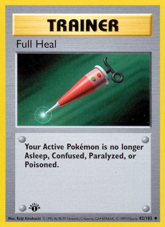 Full Heal (082/102) Reverse Holo card image