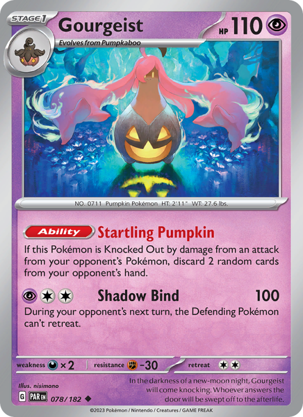 Gourgeist (078/182) Reverse Holo card image