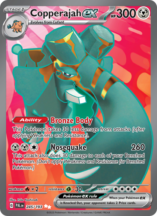 Copperajah ex (245/193) Holographic card image