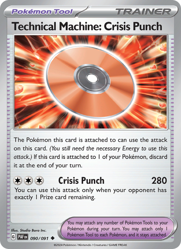 Technical Machine: Crisis Punch (090/91) Reverse Holo card image