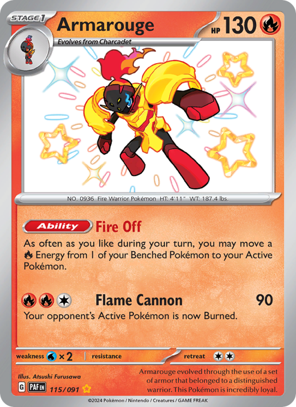 Armarouge (115/91) Holographic card image