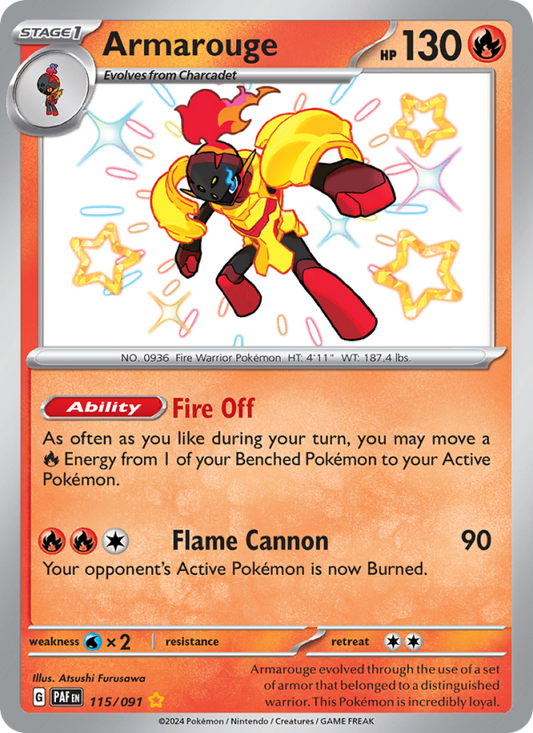 Armarouge (115/91) Holographic card image