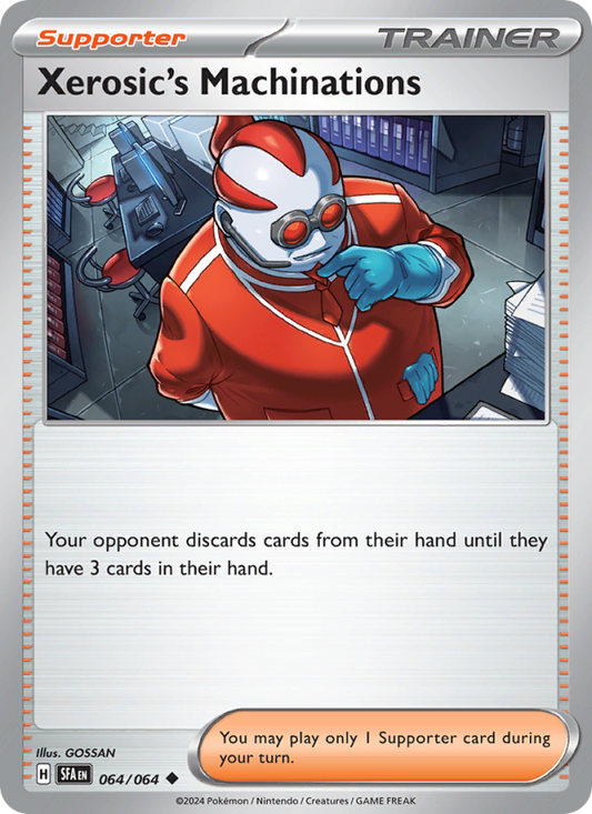 Xerosic's Machinations (064/64) Reverse Holo card image