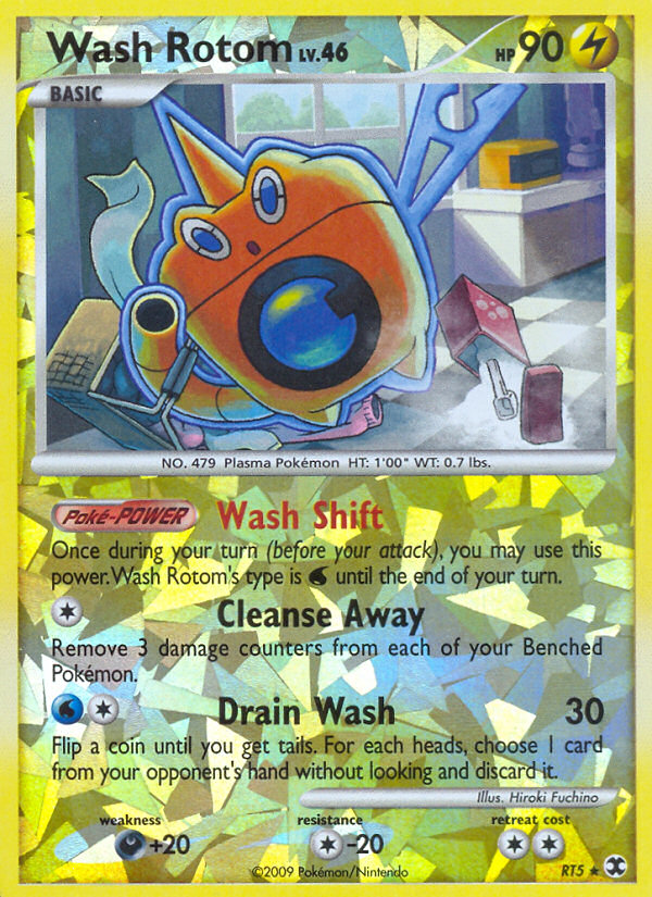 Wash Rotom (RT5/111) Reverse Holo card image