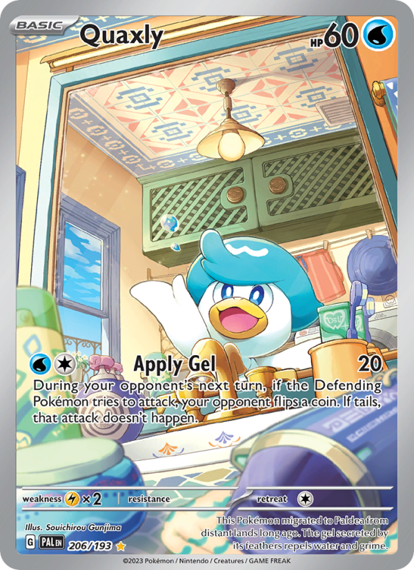 Quaxly (206/193) Holographic card image