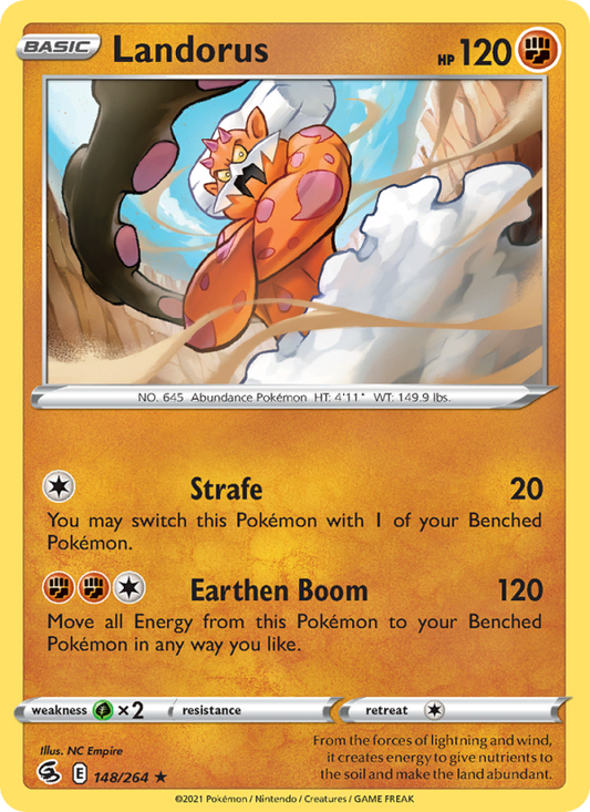Landorus (148/264) Reverse Holo card image