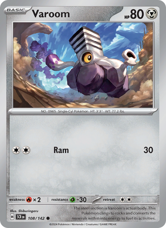 Varoom (108/142) Reverse Holo card image