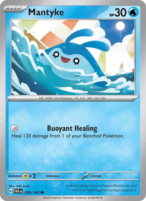 Mantyke (039/182) Reverse Holo card image