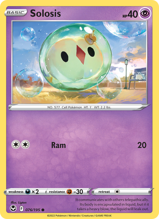 Solosis (076/195) Reverse Holo card image