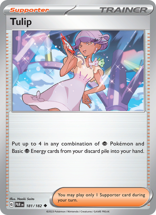 Tulip (181/182) Reverse Holo card image