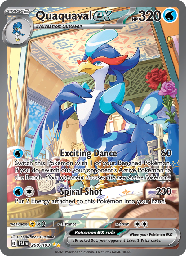 Quaquaval ex (260/193) Holographic card image
