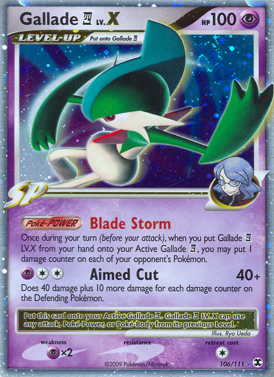 Gallade 4 (106/111) Reverse Holo card image