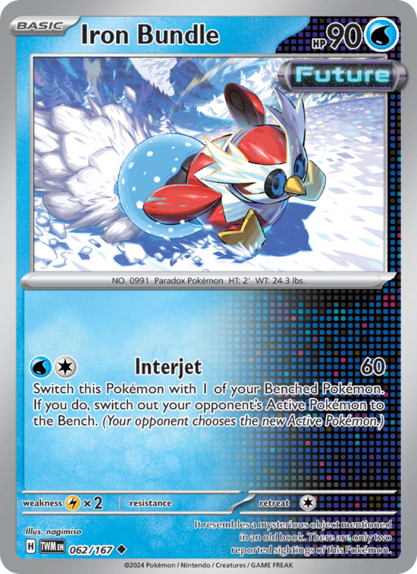 Iron Bundle (062/167) Reverse Holo card image