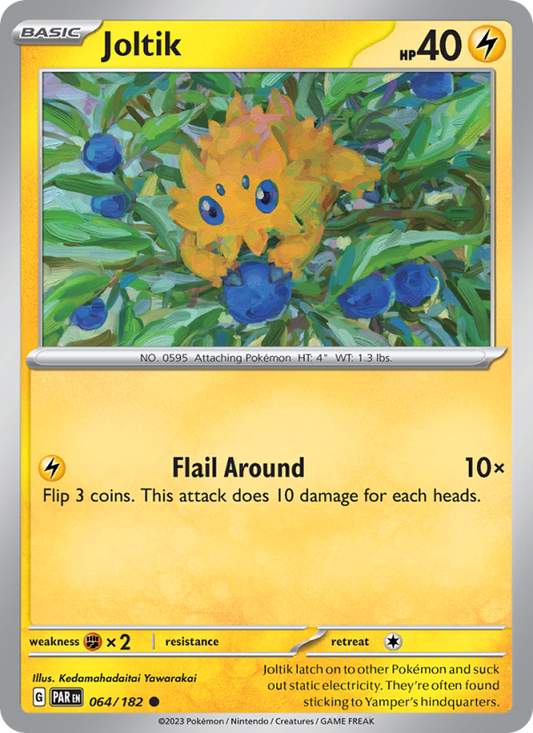 Joltik (064/182) Reverse Holo card image