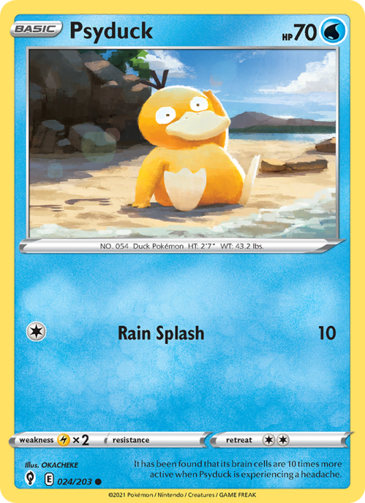 Psyduck (024/203) Reverse Holo card image