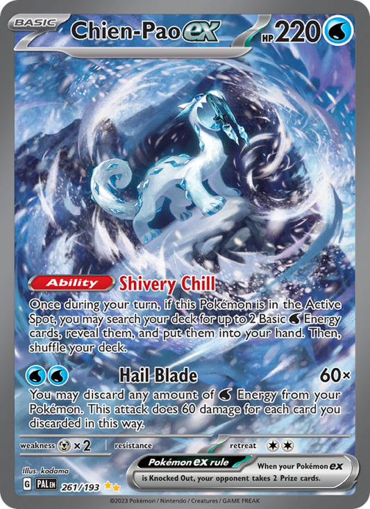 Chien-Pao ex (261/193) Holographic card image