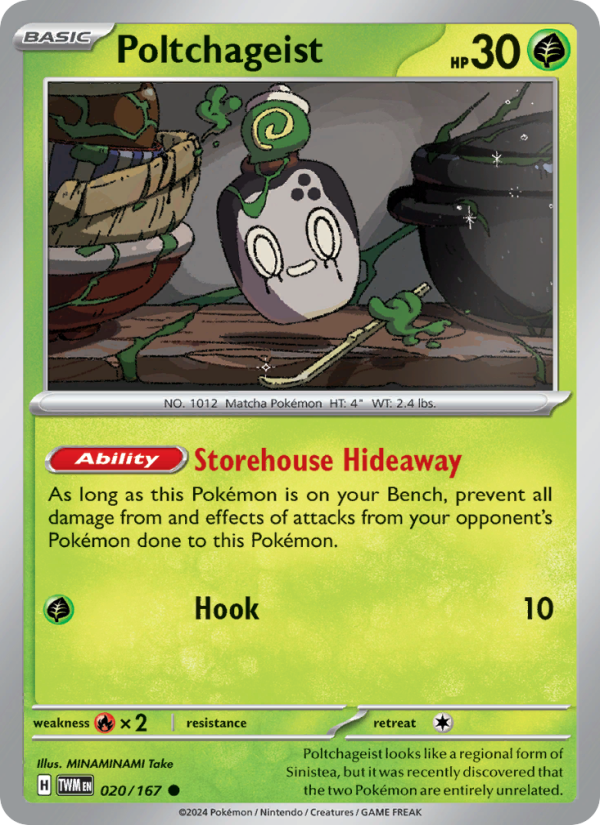Poltchageist (020/167) Reverse Holo card image