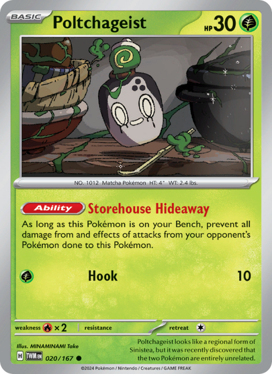 Poltchageist (020/167) Reverse Holo card image
