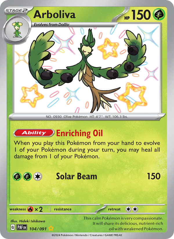 Arboliva (104/91) Holographic card image