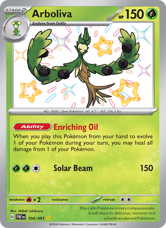 Arboliva (104/91) Holographic card image