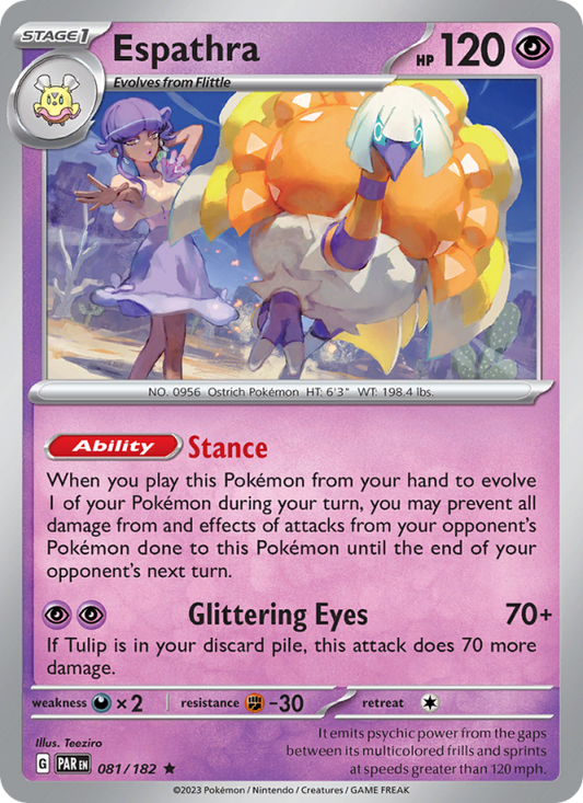 Espathra (081/182) Holographic card image