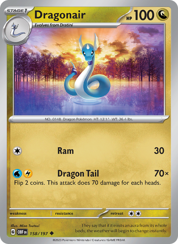 Dragonair (158/197) Reverse Holo card image