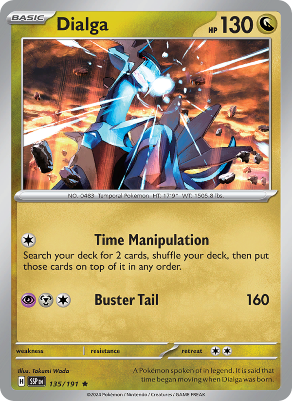 Dialga (135/191) Reverse Holo card image