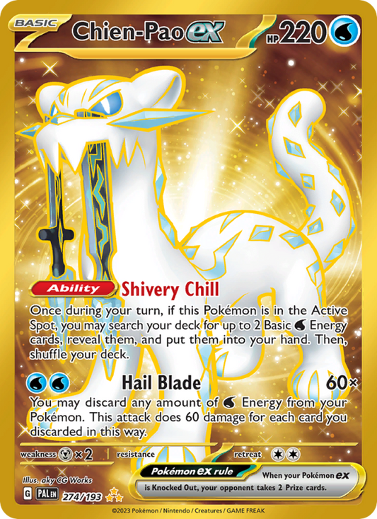 Chien-Pao ex (274/193) Holographic card image