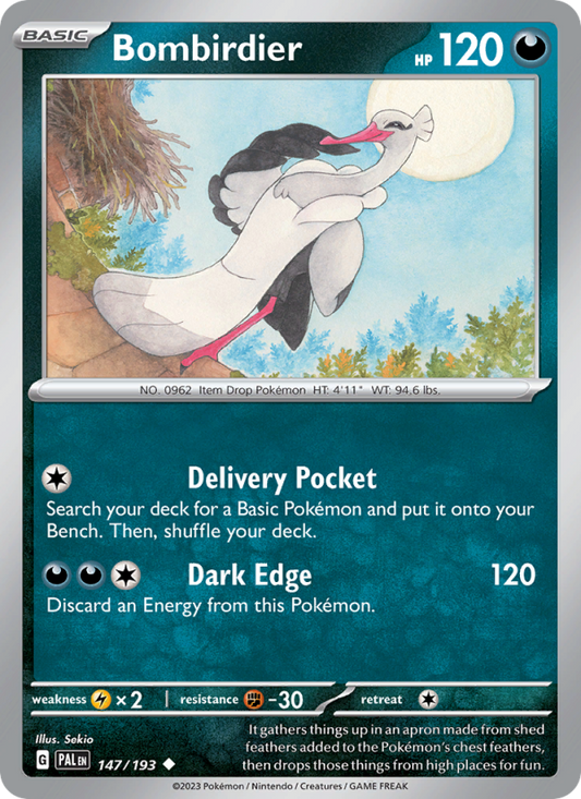 Bombirdier (147/193) Reverse Holo card image