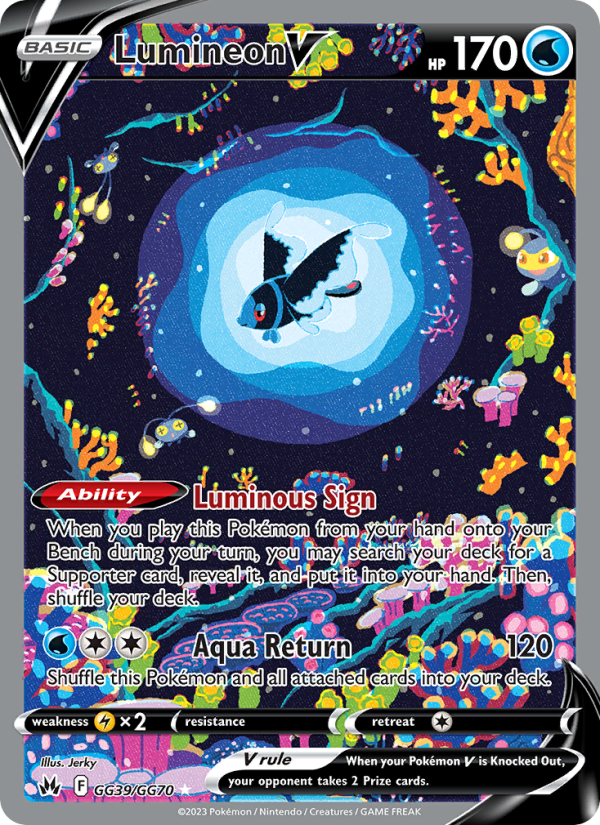 Lumineon V (GG39/159) Holographic card image