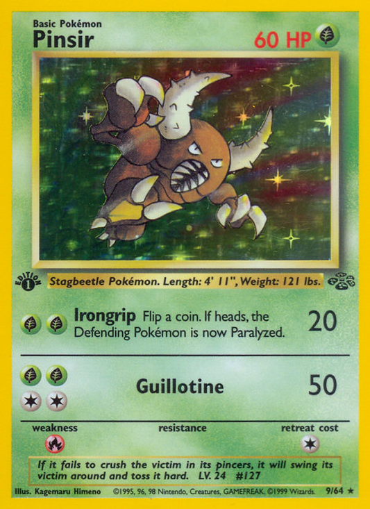 Pinsir (009/64) Reverse Holo card image