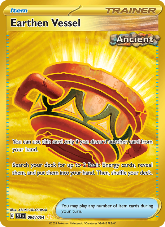 Earthen Vessel (096/64) Holographic card image