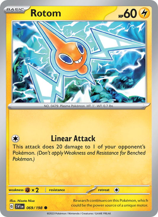 Rotom (069/198) Reverse Holo card image