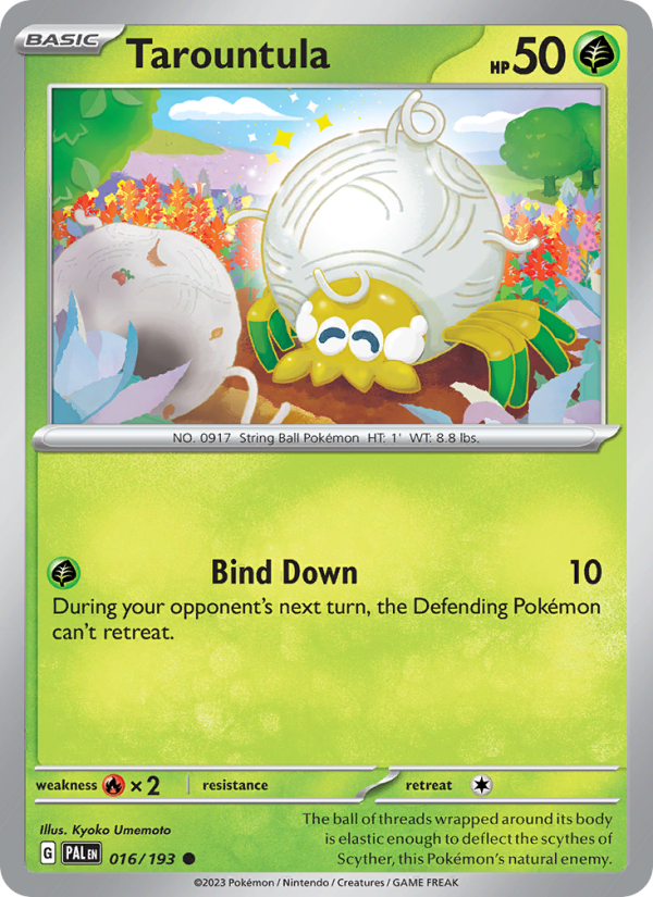 Tarountula (016/193) Reverse Holo card image