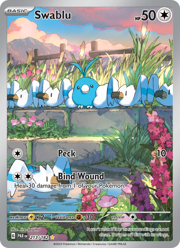 Swablu (213/182) Holographic card image